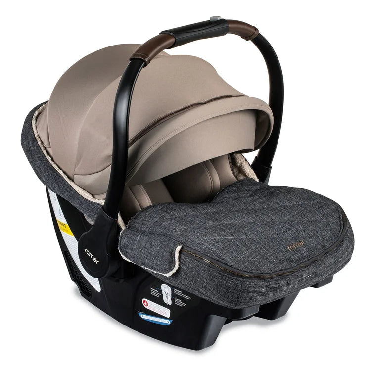 Romer Winter Cover for Juni Infant Car Seat, Peppercorn