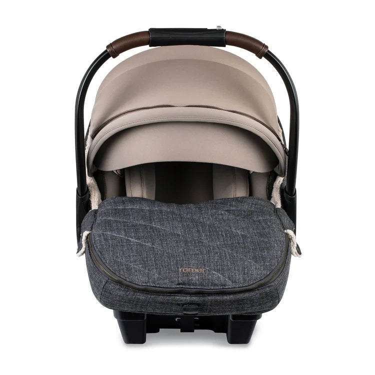 Romer Winter Cover for Juni Infant Car Seat, Peppercorn