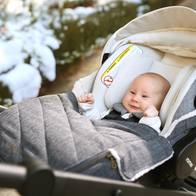 Romer Winter Cover for Juni Infant Car Seat, Peppercorn
