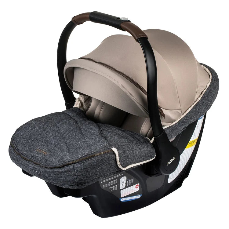 Romer Winter Cover for Juni Infant Car Seat, Peppercorn
