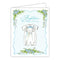 Rosanne Beck Card - Baptism Blessings Blue Christening Outfit