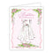 Rosanne Beck Card - Baptism Blessings Pink Christening Outfit