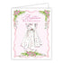 Rosanne Beck Card - Baptism Blessings Pink Christening Outfit