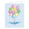 Rosanne Beck Card - Happy Birthday Handpainted Balloons