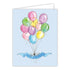 Rosanne Beck Card - Happy Birthday Handpainted Balloons
