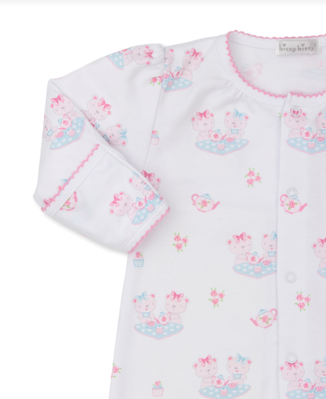 Rosy Tea Time Bears Convertible Gown