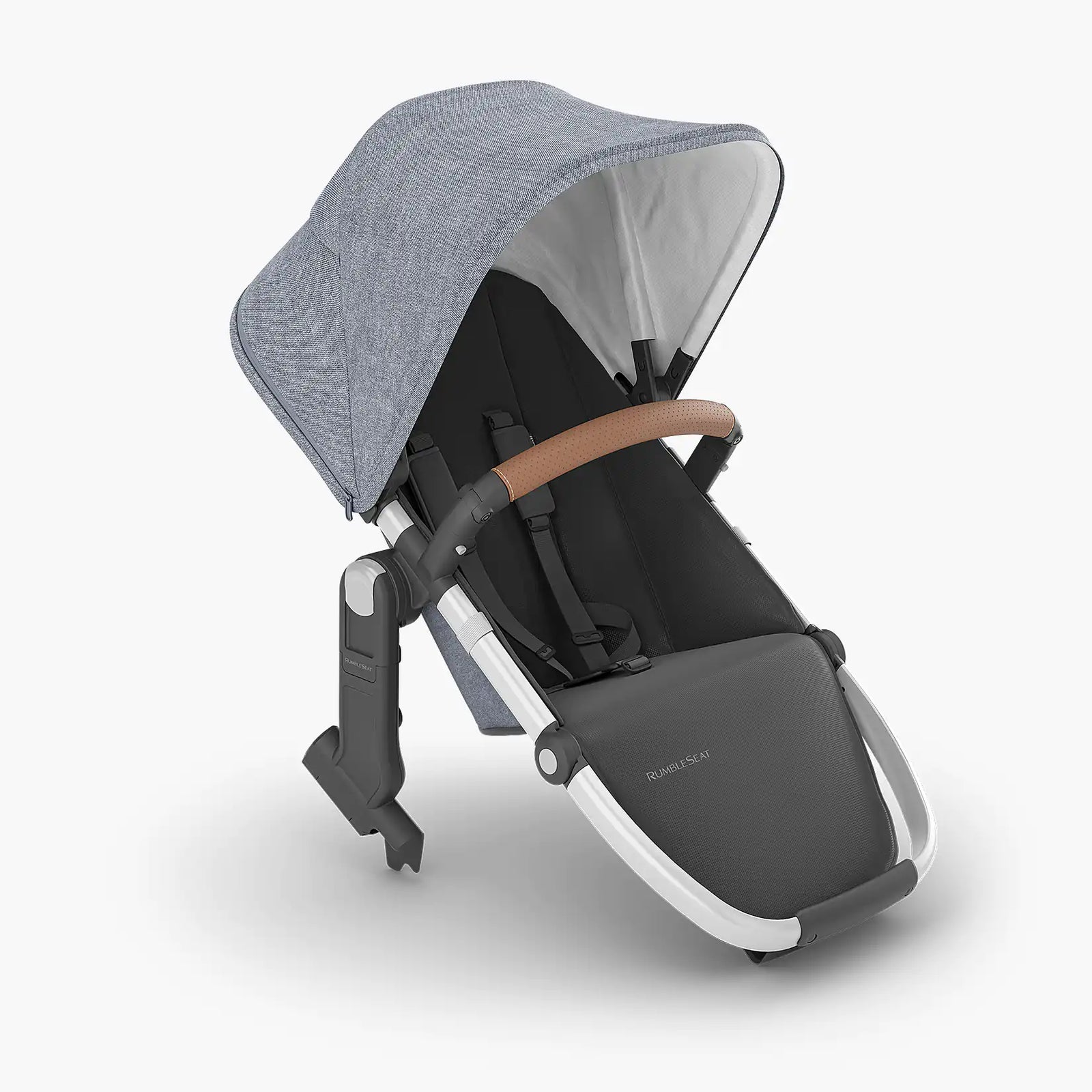 uppababy vista rumble seat blue UPPAbaby Vista RumbleSeat V2+ - Alice - Dusty Pink | Silver Frame