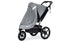 Sun Shield on an Alterrain Pro Jogging Stroller Left Facing