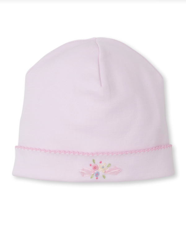 SCE Blooming Sprays Hat with Hand Emb, Pink