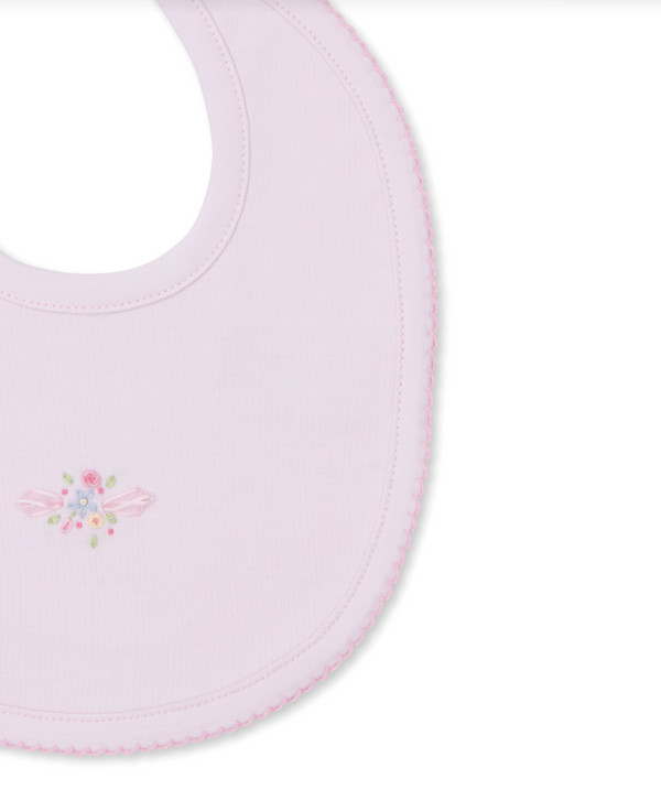 SCE Blooming Sprays with Hand Emb Bib, Pink