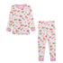 Baby Club Chic Tiny Santa's Treats - Pink Printed Pima Kid Set
