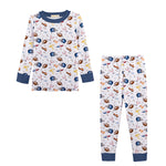 Baby Club Chic Game Day Printed Pima Kid Set