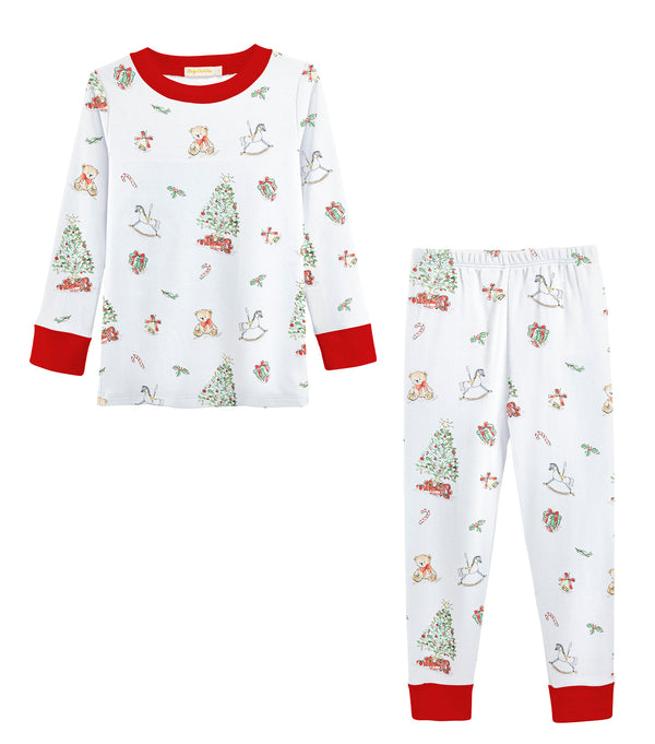 Christmas Tree Printed 2PC Kid Set