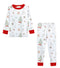 Baby Club Chic Christmas Tree Printed Pima Kid Set