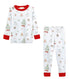 Baby Club Chic Christmas Tree Printed Pima Kid Set