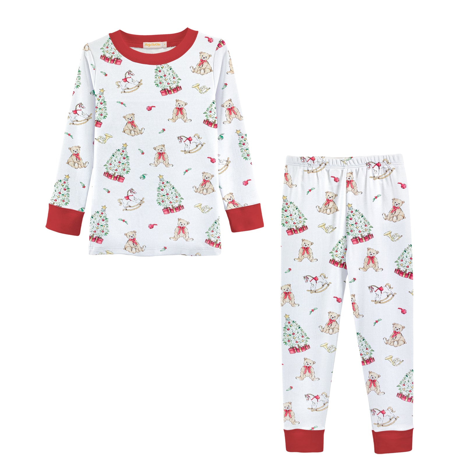 Holiday Time Printed Kid Set