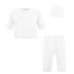 Baby Club Chic Pink Dots Take Me Home with Hat Set