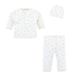 Pink Little Stars Printed Take Me Home w/Hat Set