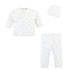 Pink Little Stars Printed Take Me Home w/Hat Set
