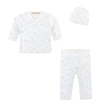 Baby Club Chic Whispers of Stars Gray Take Me Home with Hat Set