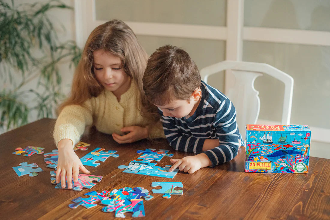 Sea Exploration 20 Piece Big Puzzle