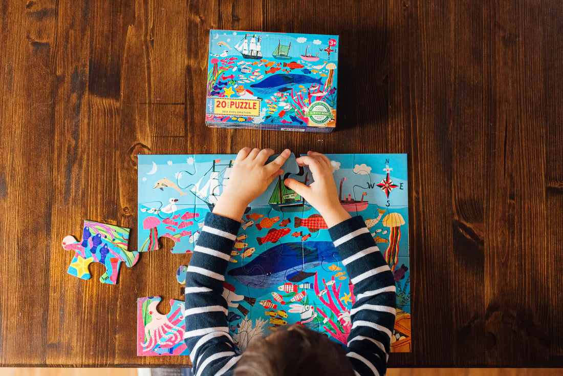 Sea Exploration 20 Piece Big Puzzle