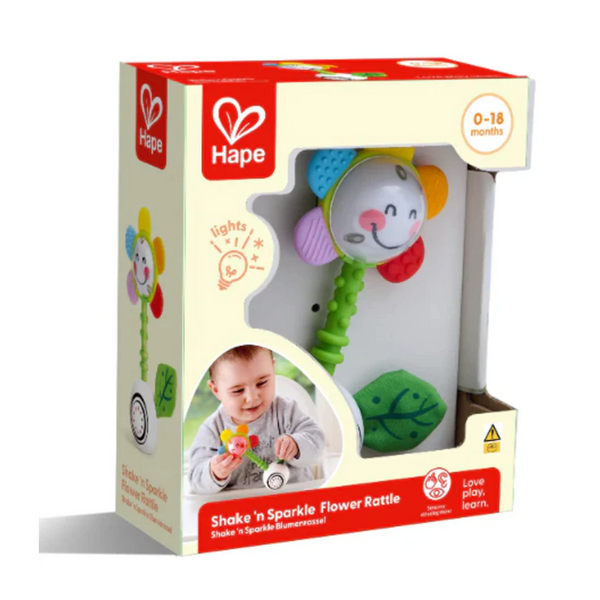 Shake 'n Sparkle Flower Rattle