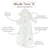 Bunnies By The Bay Kiddo Bye Bye Buddy Blanket