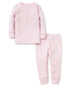 Classic Simple Stripes Pink Pajama Set