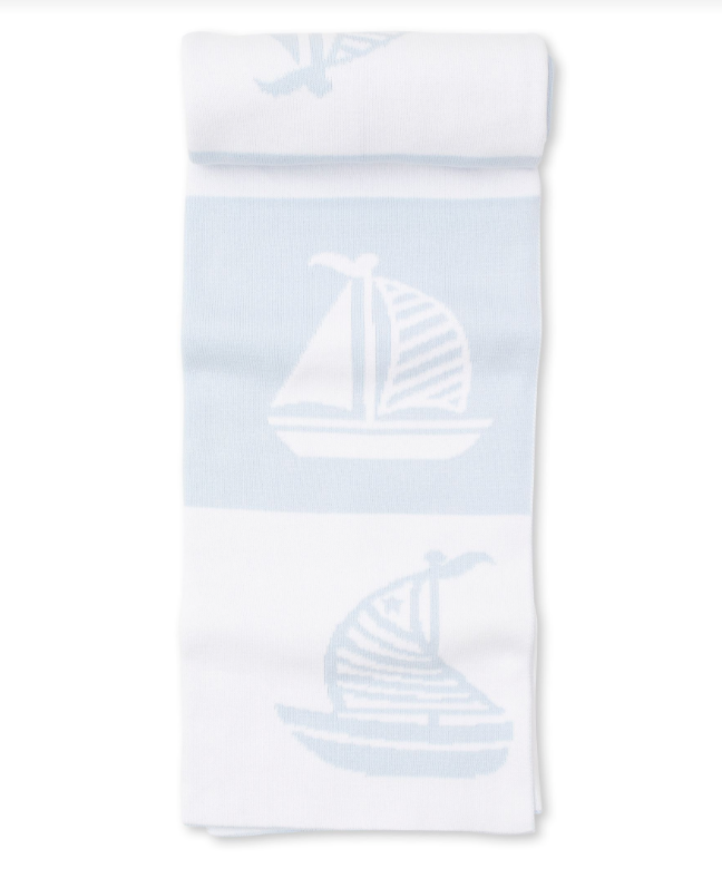 Smooth Sailing Knit Novelty Blanket