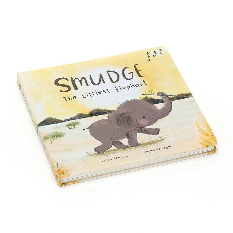 Jellycat Smudge The Littlest Elephant Book