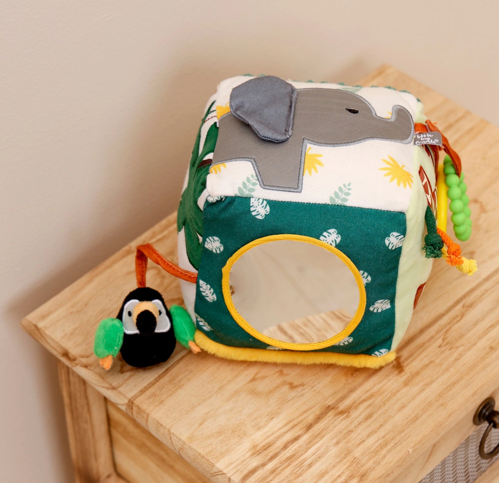 Little Big Friends Soft Activity Cube - Jungle