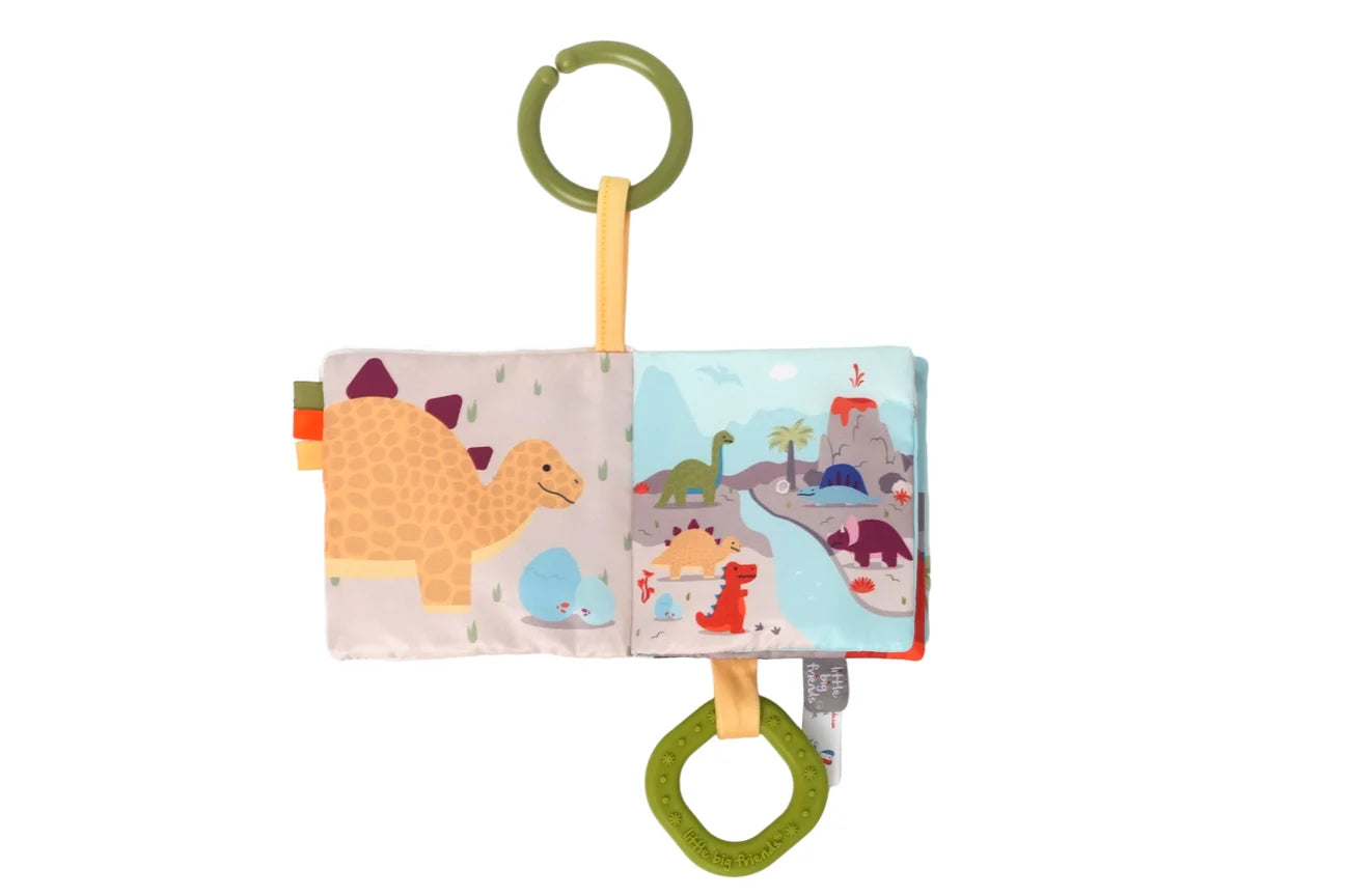 Little Big Friends Soft Baby Book - Dino Friends