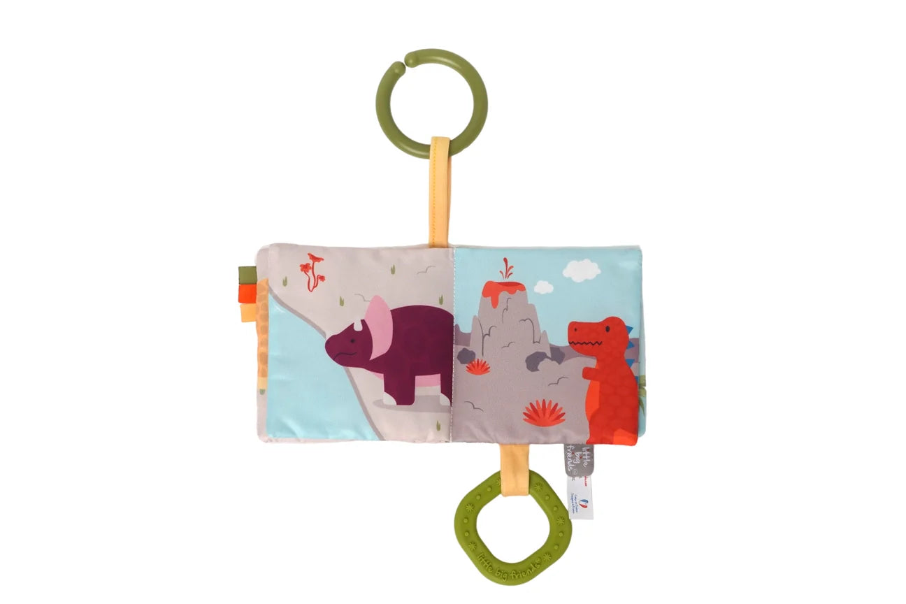 Little Big Friends Soft Baby Book - Dino Friends