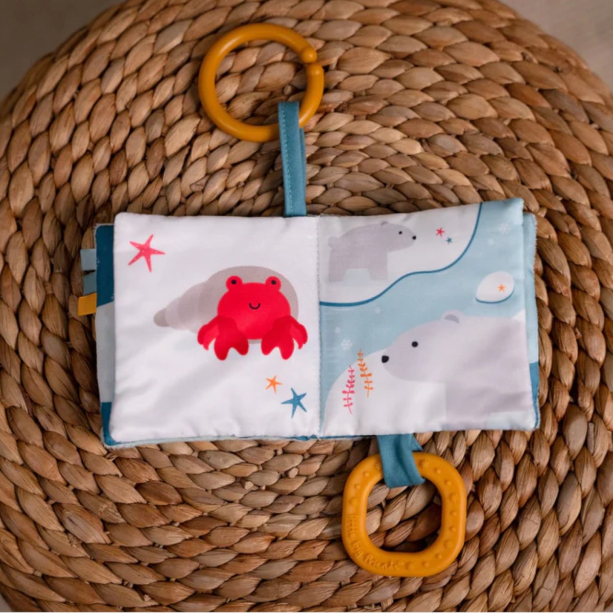 Little Big Friends Soft Baby Book - Ocean