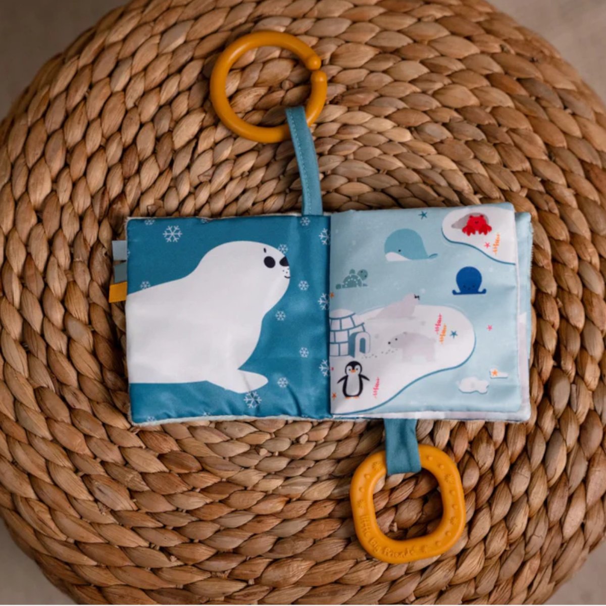 Little Big Friends Soft Baby Book - Ocean