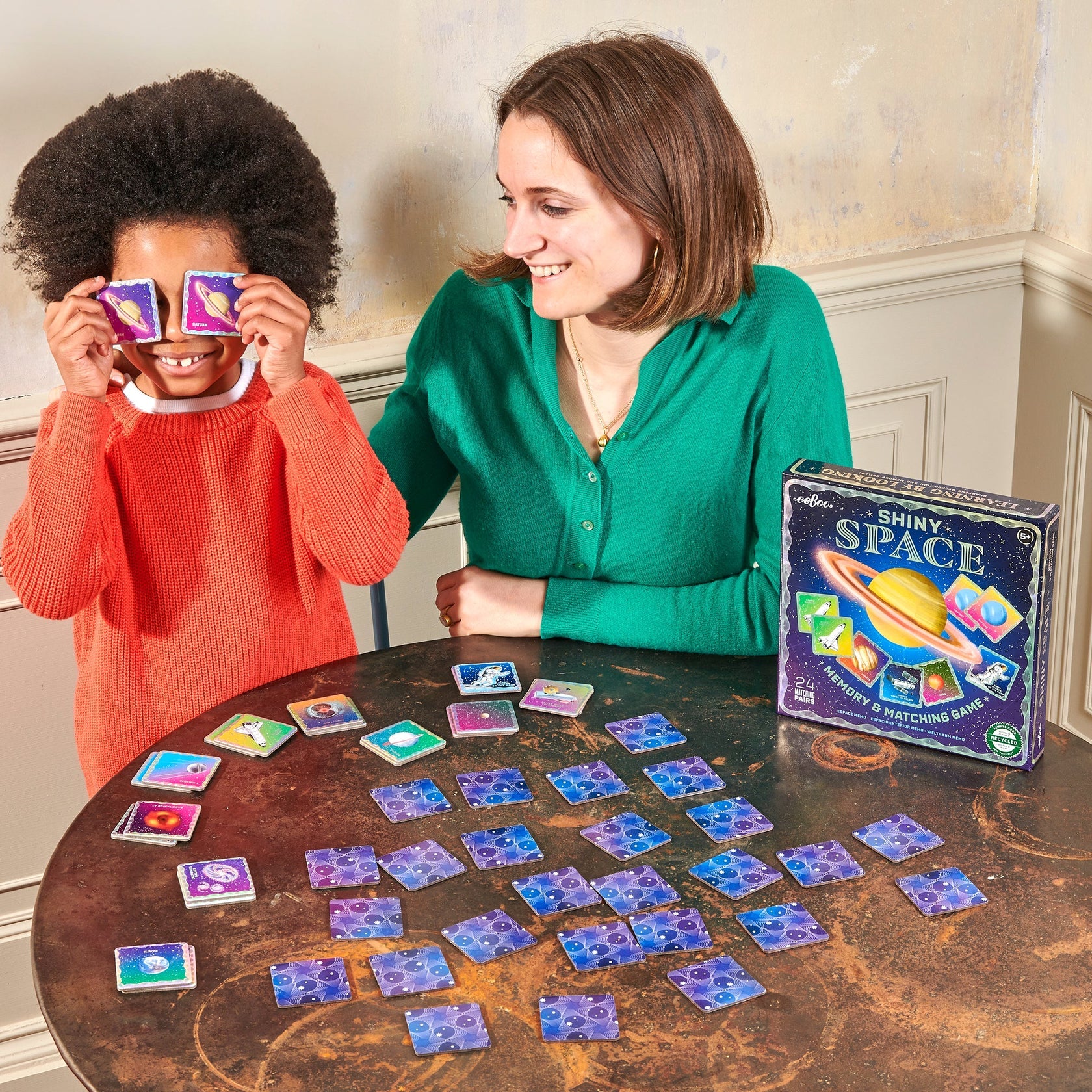 Space Shiny Memory & Matching Game