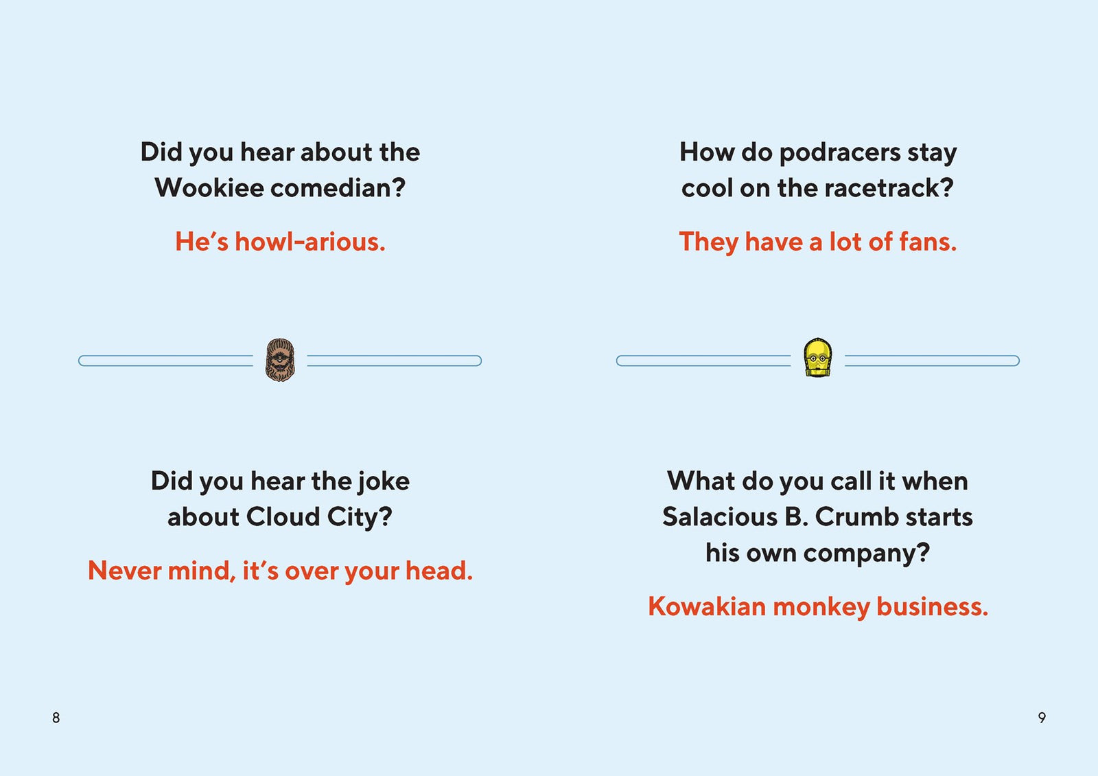 Chronicle Books Star Wars Dad Jokes Strike Back