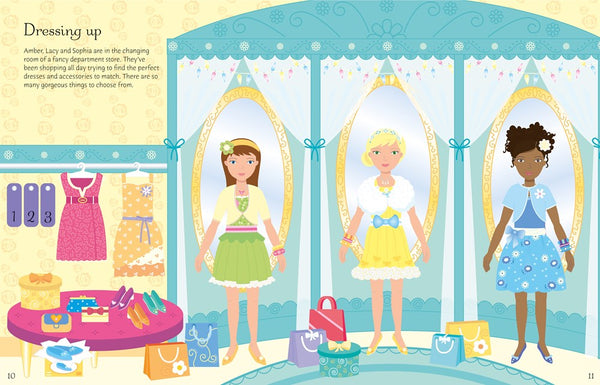 Sticker Dolly Dressing Best Friends