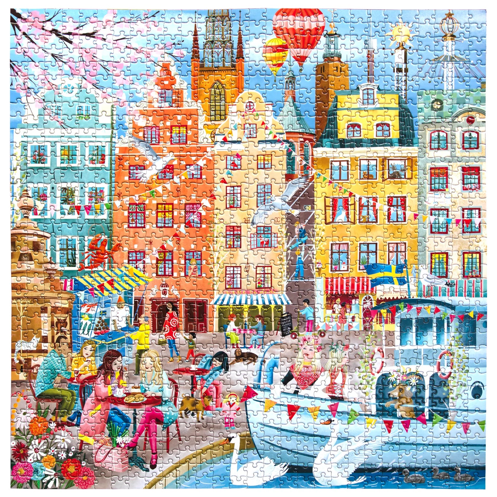 Stockholm 1000 Piece Puzzle