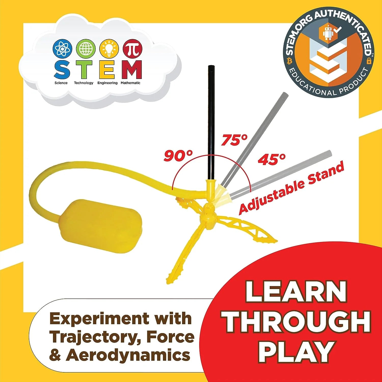 Stomp Rocket® The Original Ultra Rocket Launcher - 6 Rockets!