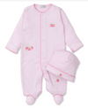 Strawberry Essence Footie & Hat Set