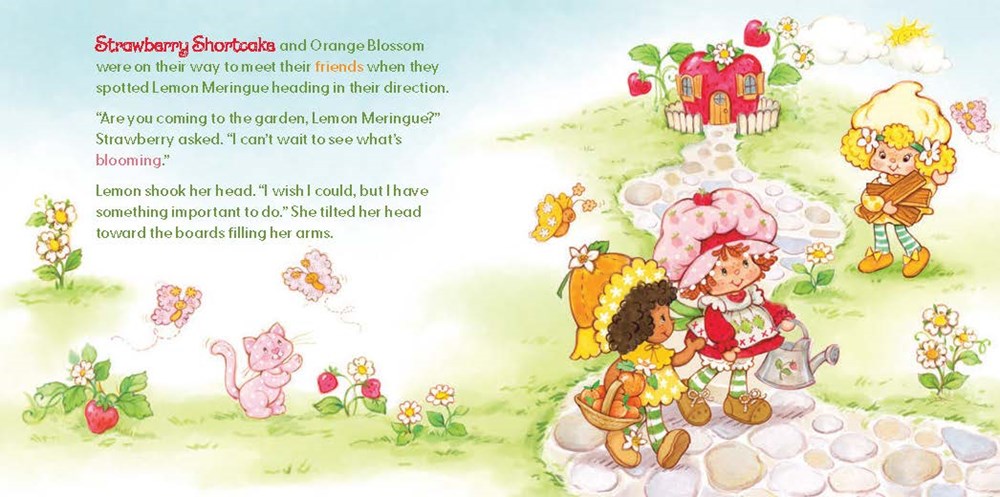 Harper Collins Focus Strawberry's Sweet Surprise - A Scratch and Sniff Board Book