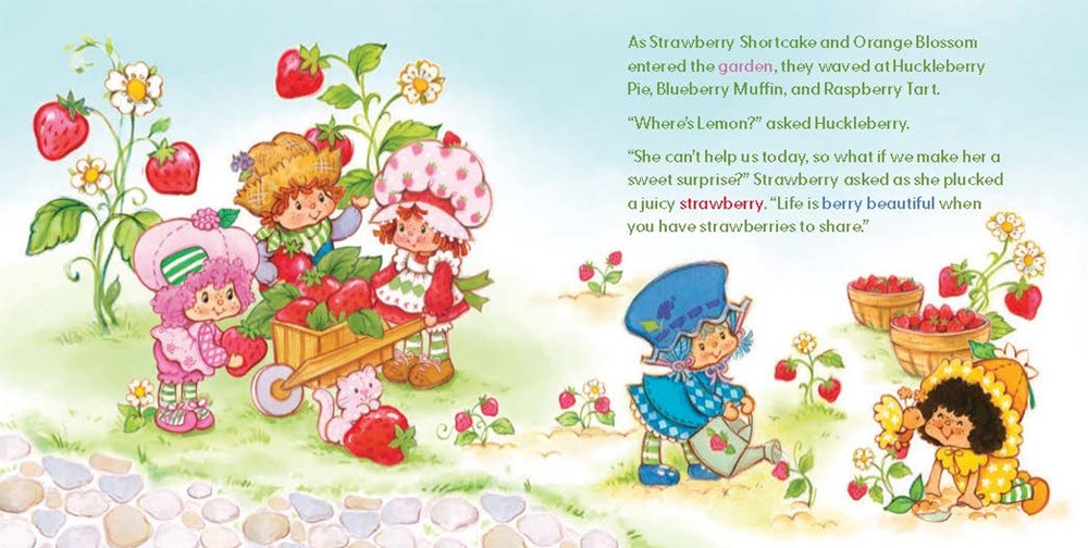 Harper Collins Focus Strawberry's Sweet Surprise - A Scratch and Sniff Board Book