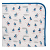 Stud Puffin Organic Cotton Swaddle Blanket