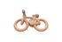 Sugar + Maple Silicone Bike Teether, Rose Pink