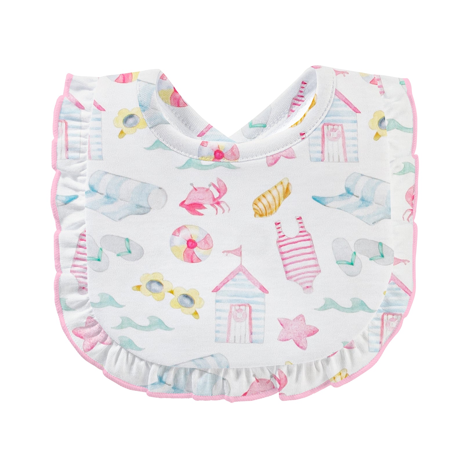 Summer Fun, Bib with Ruffle