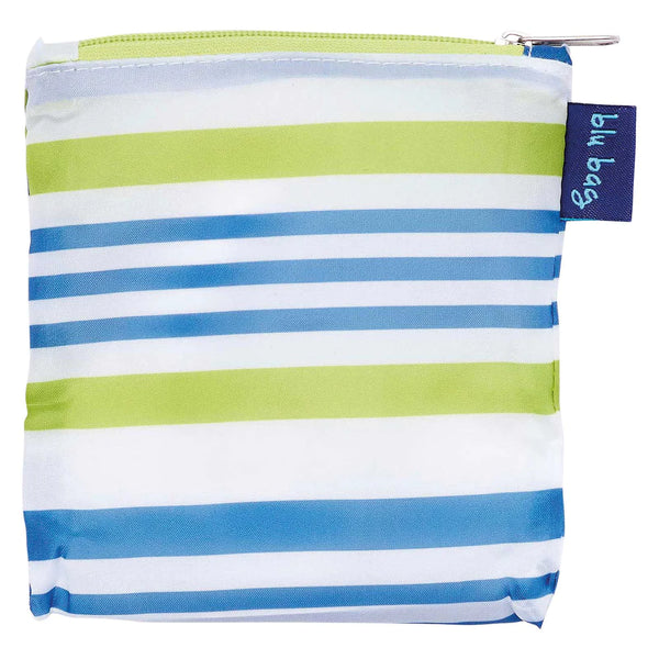Summer Stripe Reusable Eco-Friendly Blu Bag