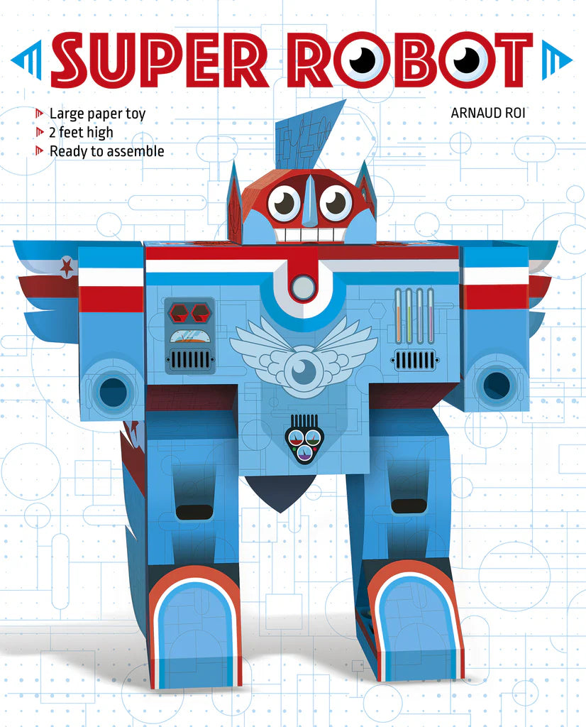 Schiffer Publishing Super Robot - Ready To Assemble