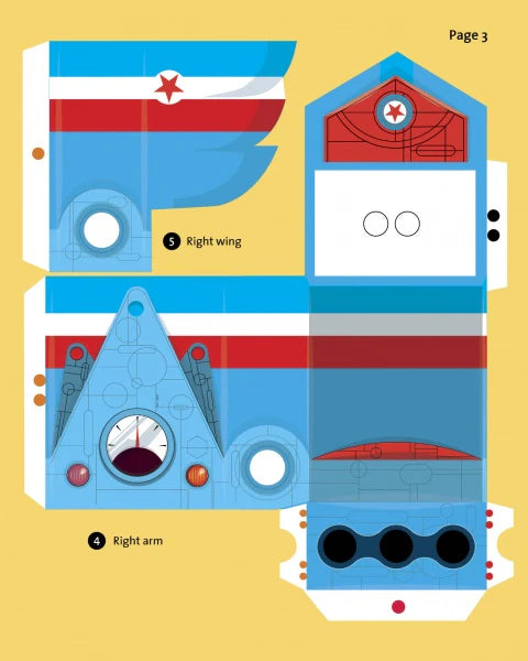 Schiffer Publishing Super Robot - Ready To Assemble